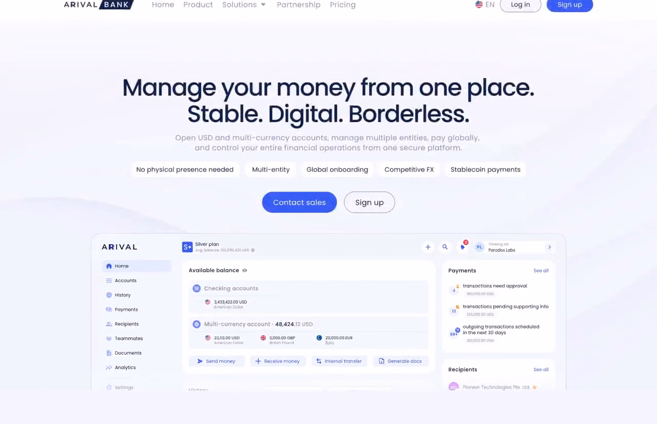 Late 2025, live: main page scroll