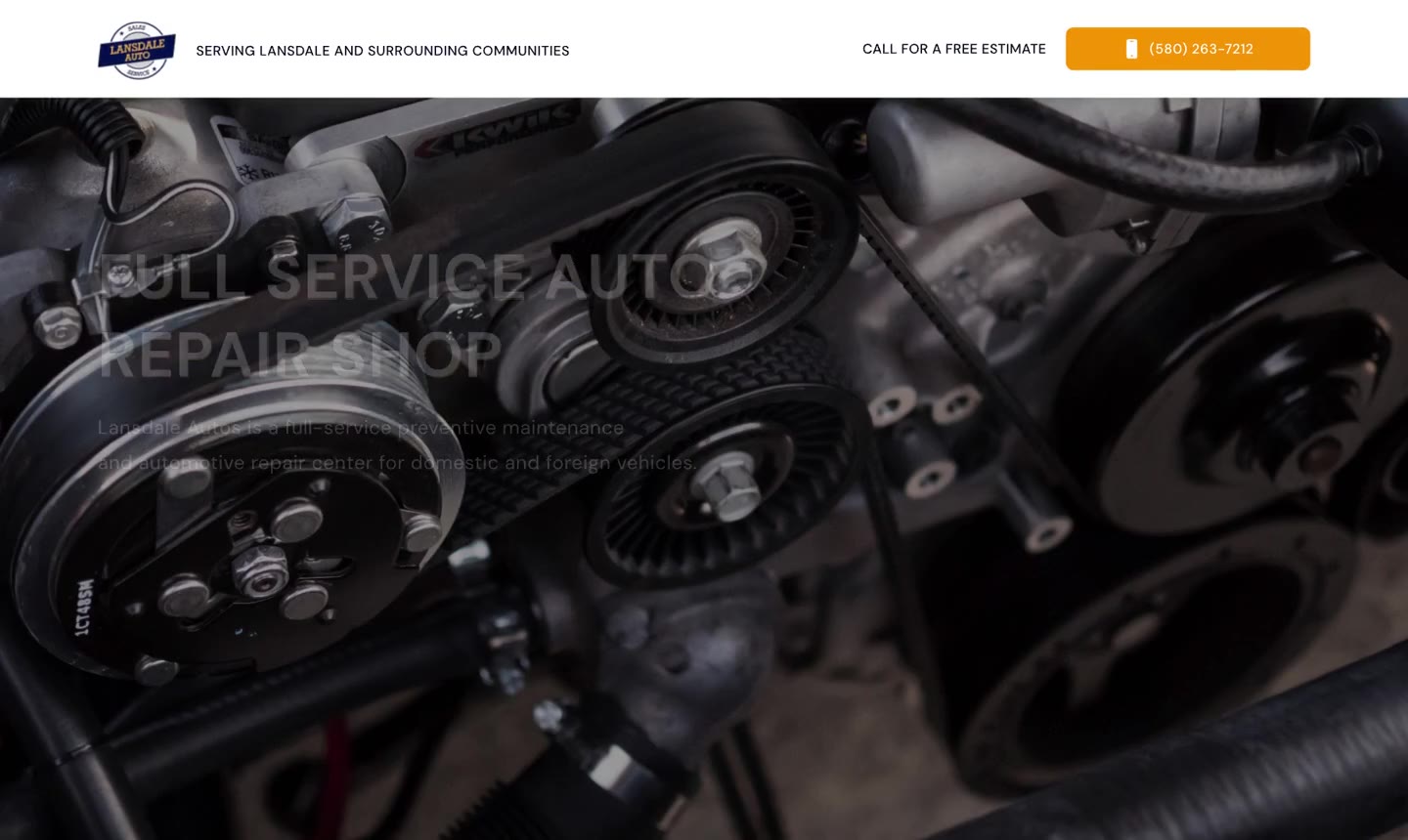 Auto repair service